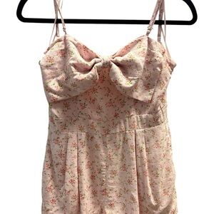 Altar'd State Soft Floral Romper XS